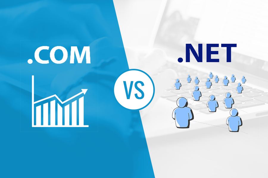 Sự khác biệt giữa tên miền .com và .net