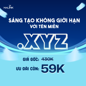 Sáng tạo không giới hạn với tên miền .XYZ